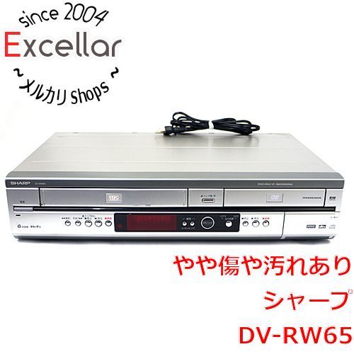 bn:4] SHARP ビデオ一体型DVDレコーダー DV-RW65 リモコン付き - メルカリ