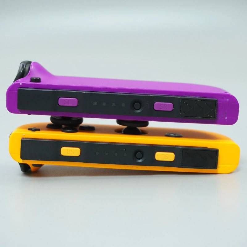 m358r】Nintendo Switch ジョイコン 左右 ネオン パープル ネオン