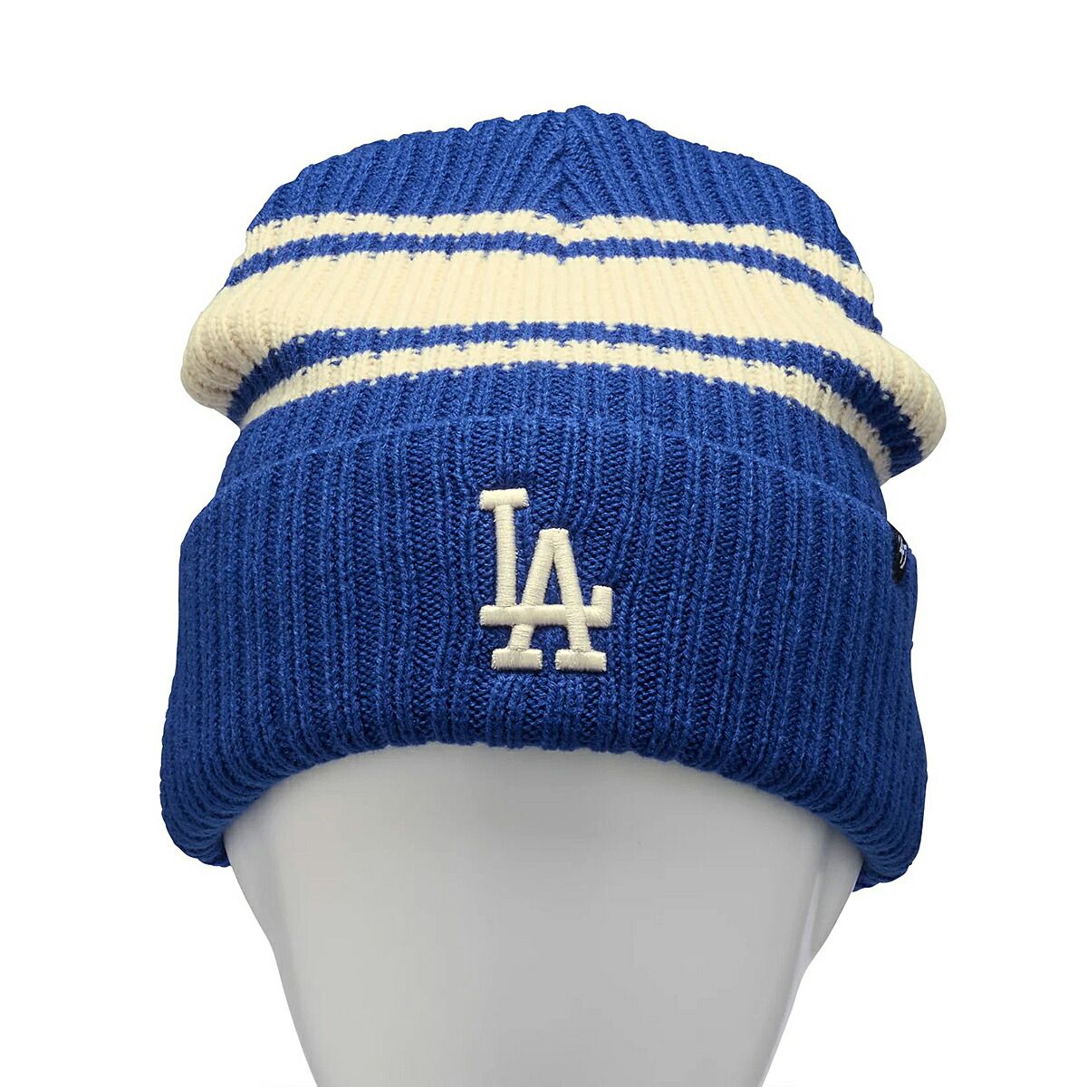 47 ニット帽 カフニット ロサンゼルス・ドジャース Harbor Stripe 2