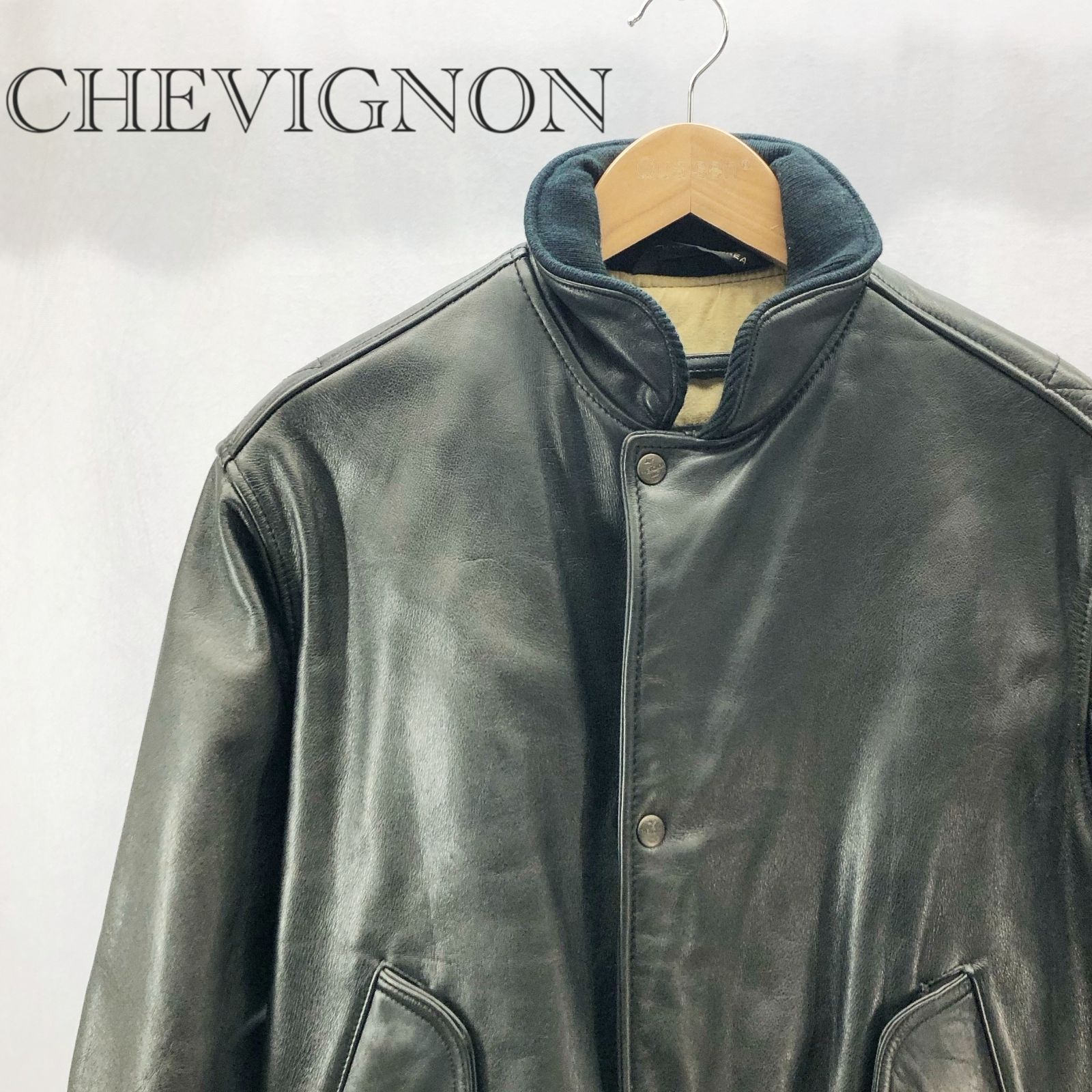 CHEVIGNON シェビニオン レザージャケット フライトジャケット