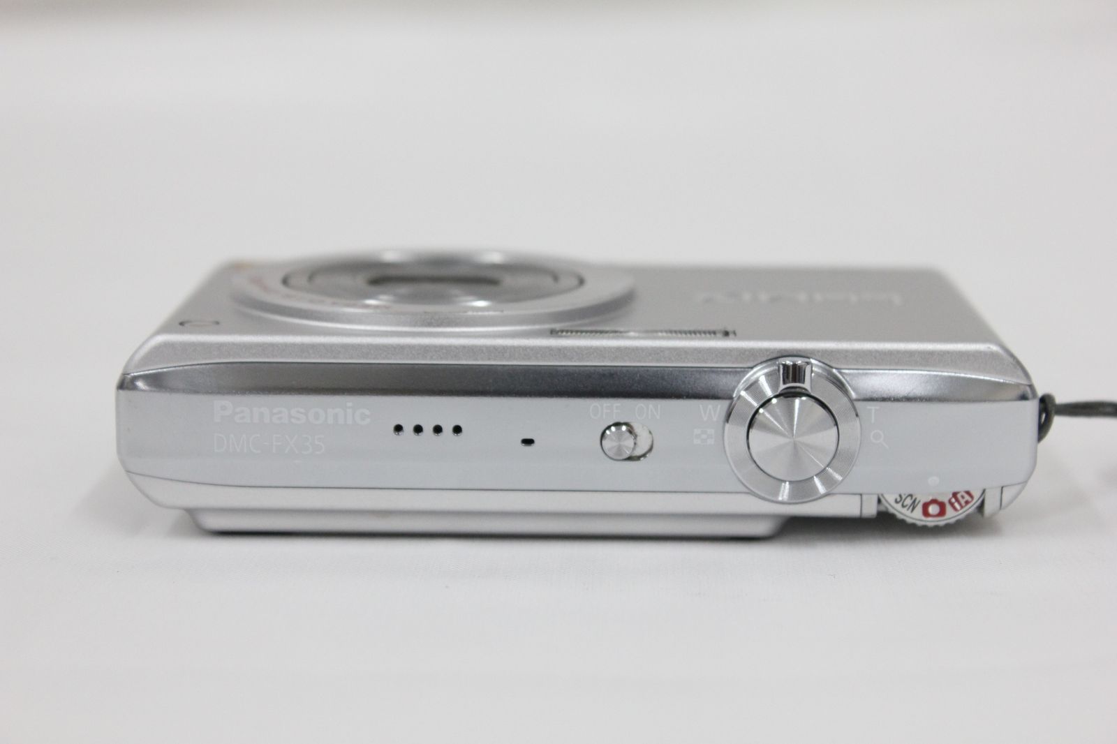 返品保証】 パナソニック Panasonic Lumix DMC-FX35 バッテリー付き