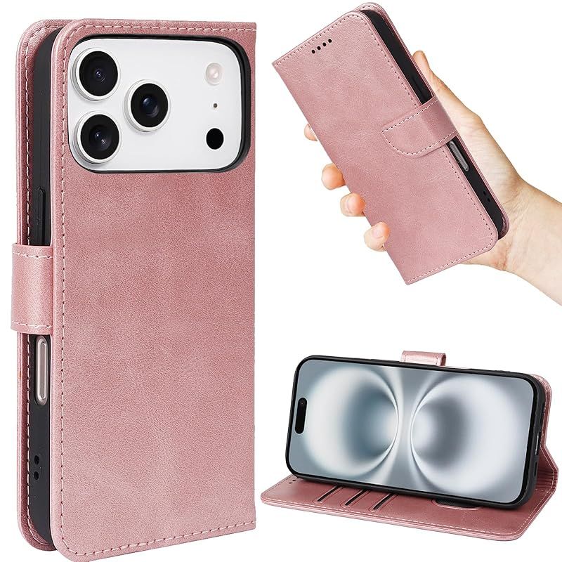 新品】 【WenziLior】 iPhone 17 Pro max 用 ケース 手帳型 適用