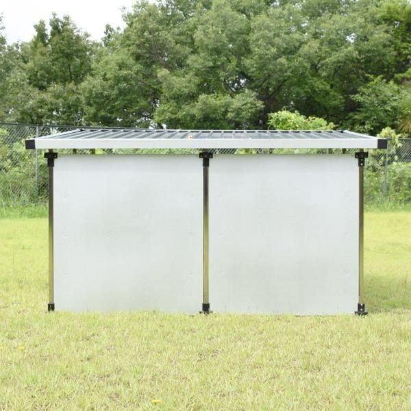 ドッグハウス DFS-M2 〔 1坪タイプ 屋外用 犬小屋 〕 +α拡張タイプ