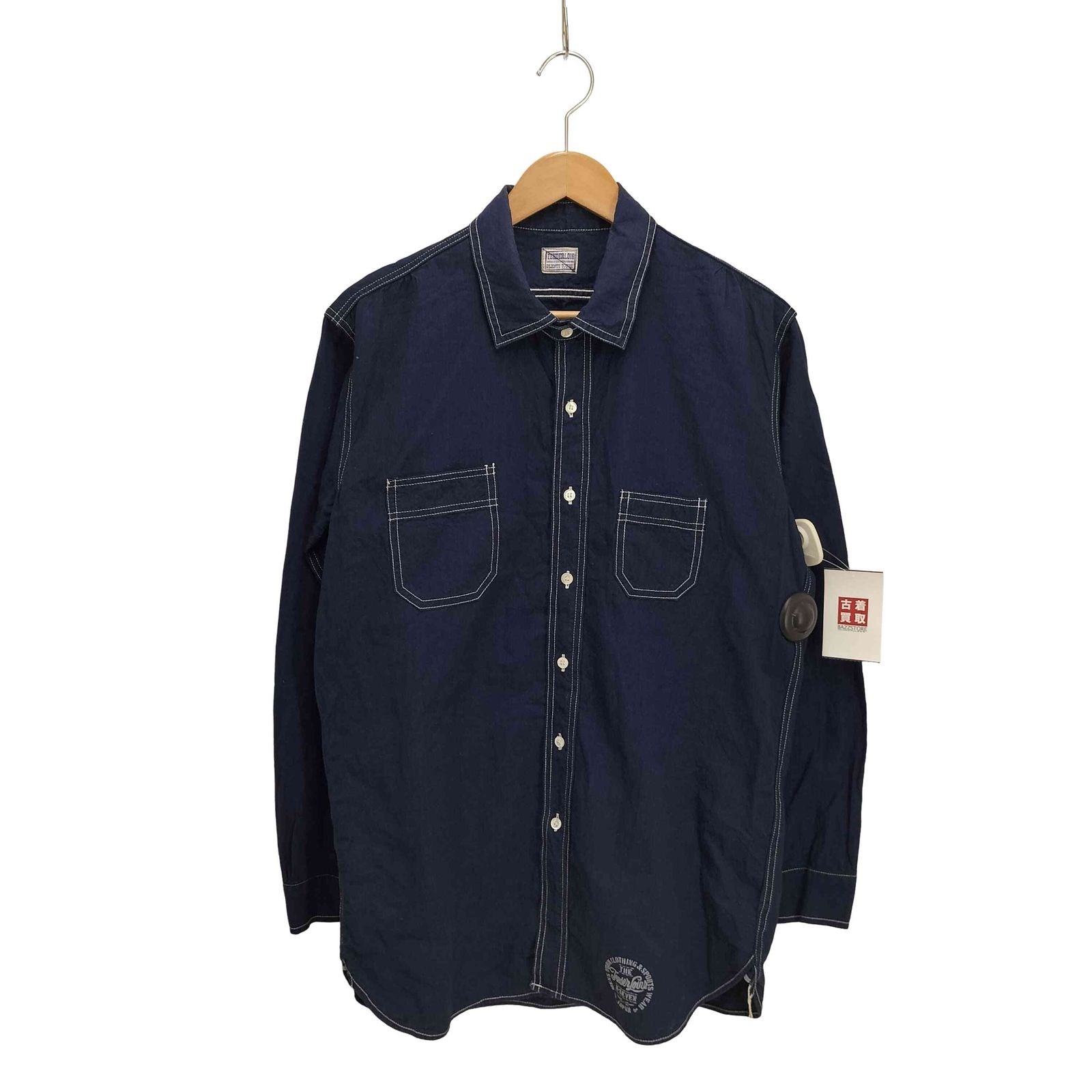 テンダーロイン TENDERLOIN T-CHINSTRAP SHT ステッチデザイン ワーク 