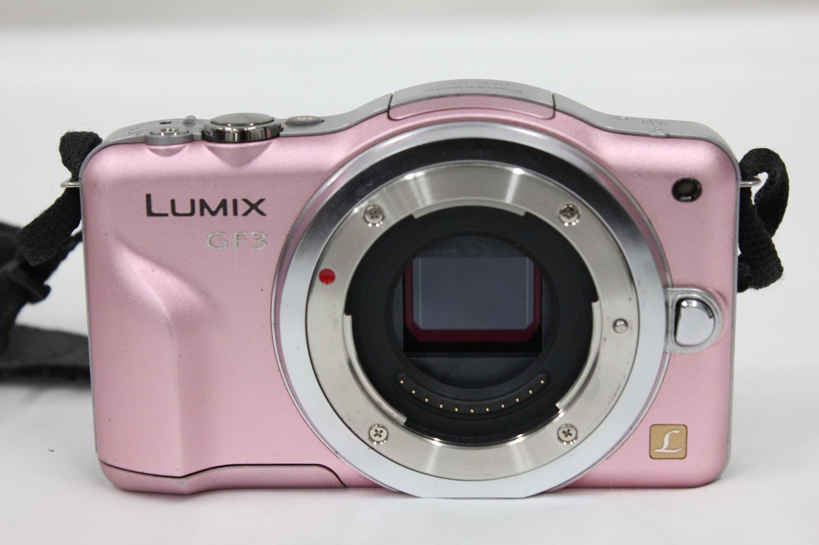 Panasonic LUMIX GF 3 ピンク レンズ付きブロアー 返品保証】 【シャッター回数8853回】パナソニック Panasonic Lumix
