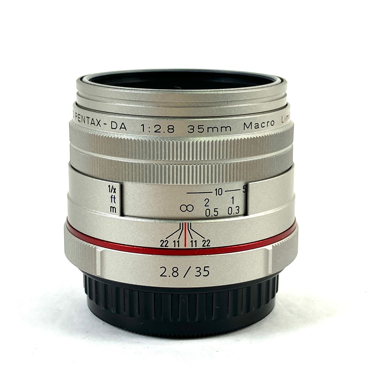ペンタックス PENTAX HD DA 35mm F2.8 Macro Limited シルバー 一眼