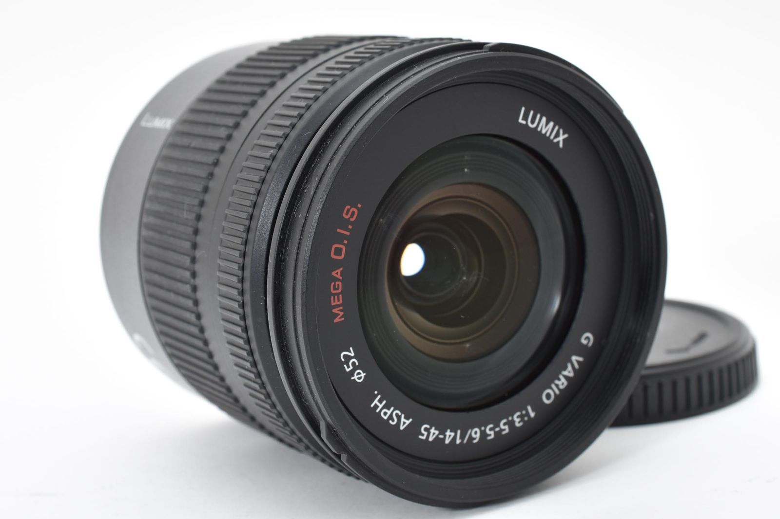 □美品□ PANASONIC G VARIO 14-45mm/F3.5-5.6 ASPH/MEGA O.I.S. H