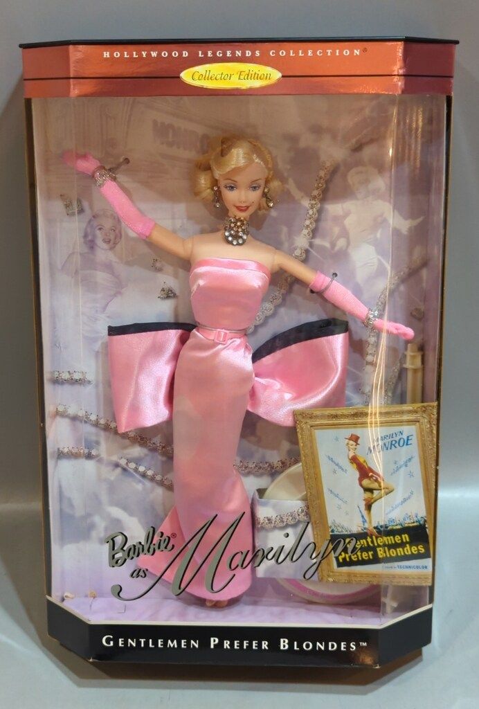 マテル バービー 紳士は金髪がお好き バービーasマリリン・モンロー