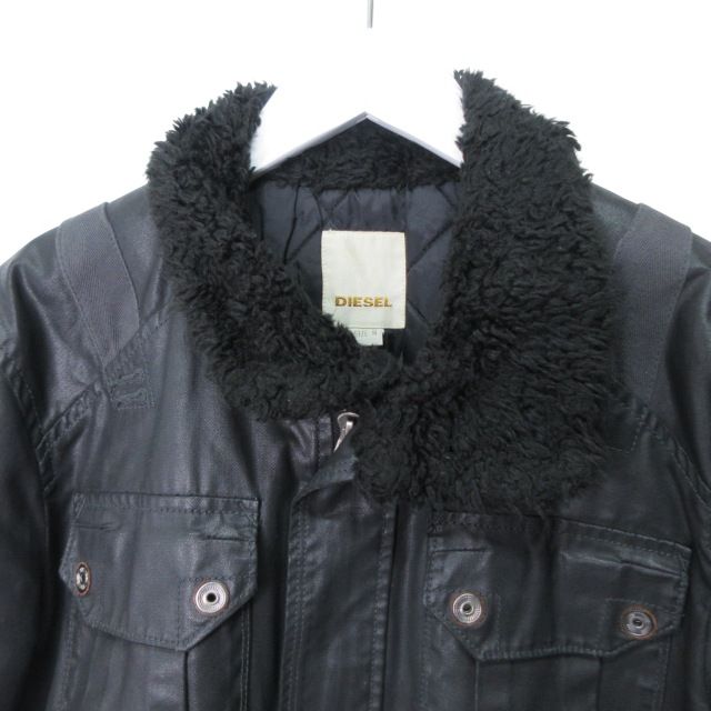 ディーゼル DIESEL 長袖 ジャケット ライダース アウター コーティング