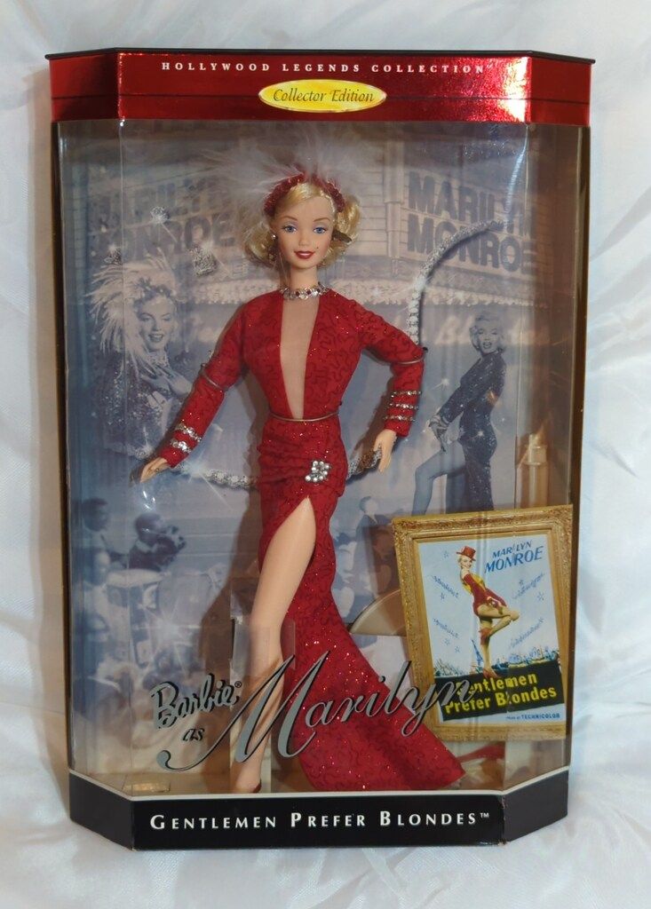 マテル バービー バービーasマリリン・モンロー 紳士は金髪がお好き
