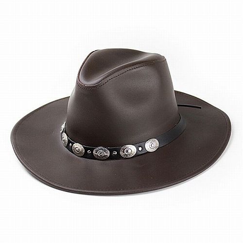 HENSCHEL (ヘンシェル) ハット メンズ 帽子 本革カウボーイハット 0235