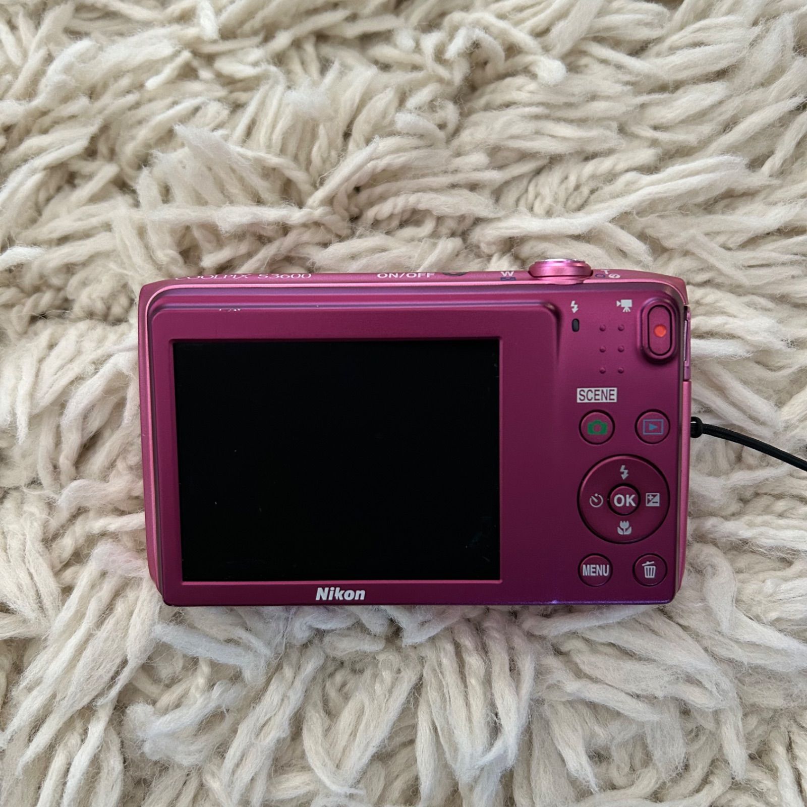 ✨極美品✨】Nikon COOLPIX S3600 コンデジ 平成レトロ ピンク - メルカリ