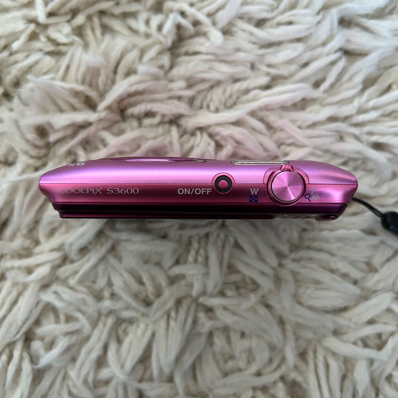 ✨極美品✨】Nikon COOLPIX S3600 コンデジ 平成レトロ ピンク - メルカリ