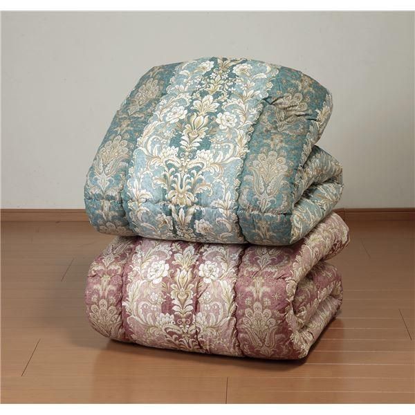 羽毛タッチ高級掛布団ペイズリー柄（ダブル ピンク） - メルカリ