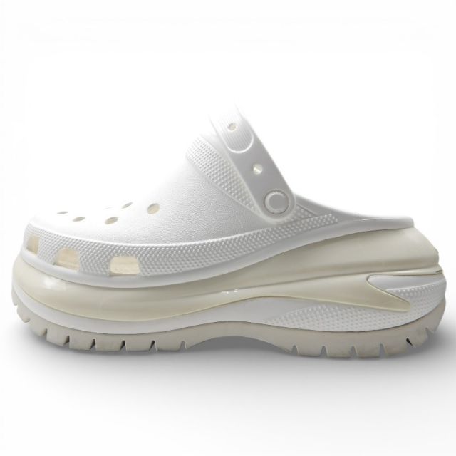 CROCS MEGA CRUSH CLOG WHITE サイズM 11 クロックス メガクラッシュ