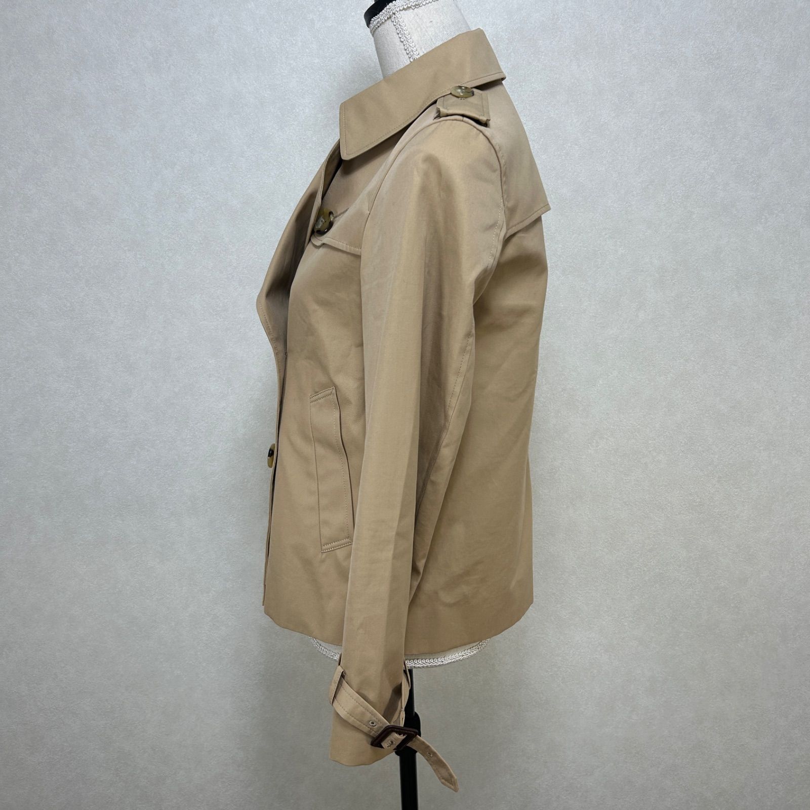 ユナイテッドアローズ　ショート丈トレンチコートBEAUTY&YOUTH BEAUTY&YOUTH UNITED ARROWS ビューティーアンドユース ユナイテッド