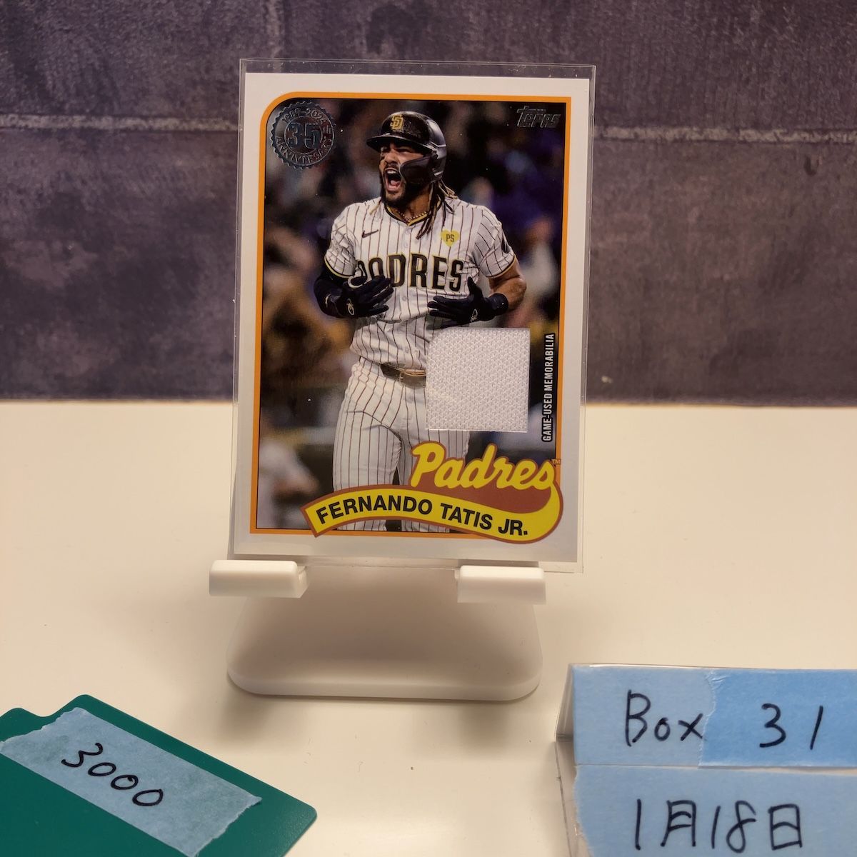 2024 Topps Fernando Tatis Jr. San Diego Padres Game-Used ジャージ