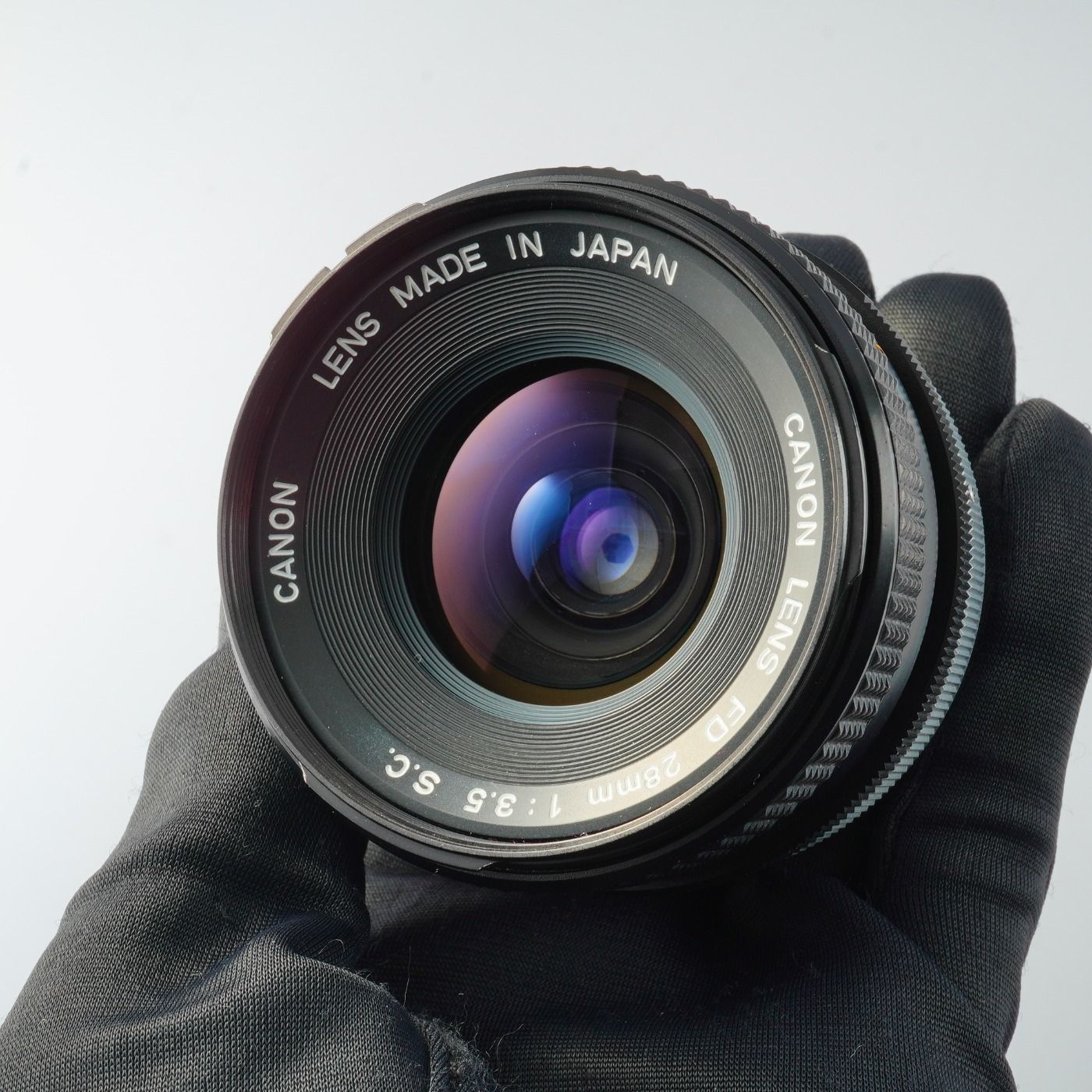 Canon キヤノン FD 28mm F/3.5 S.C. 