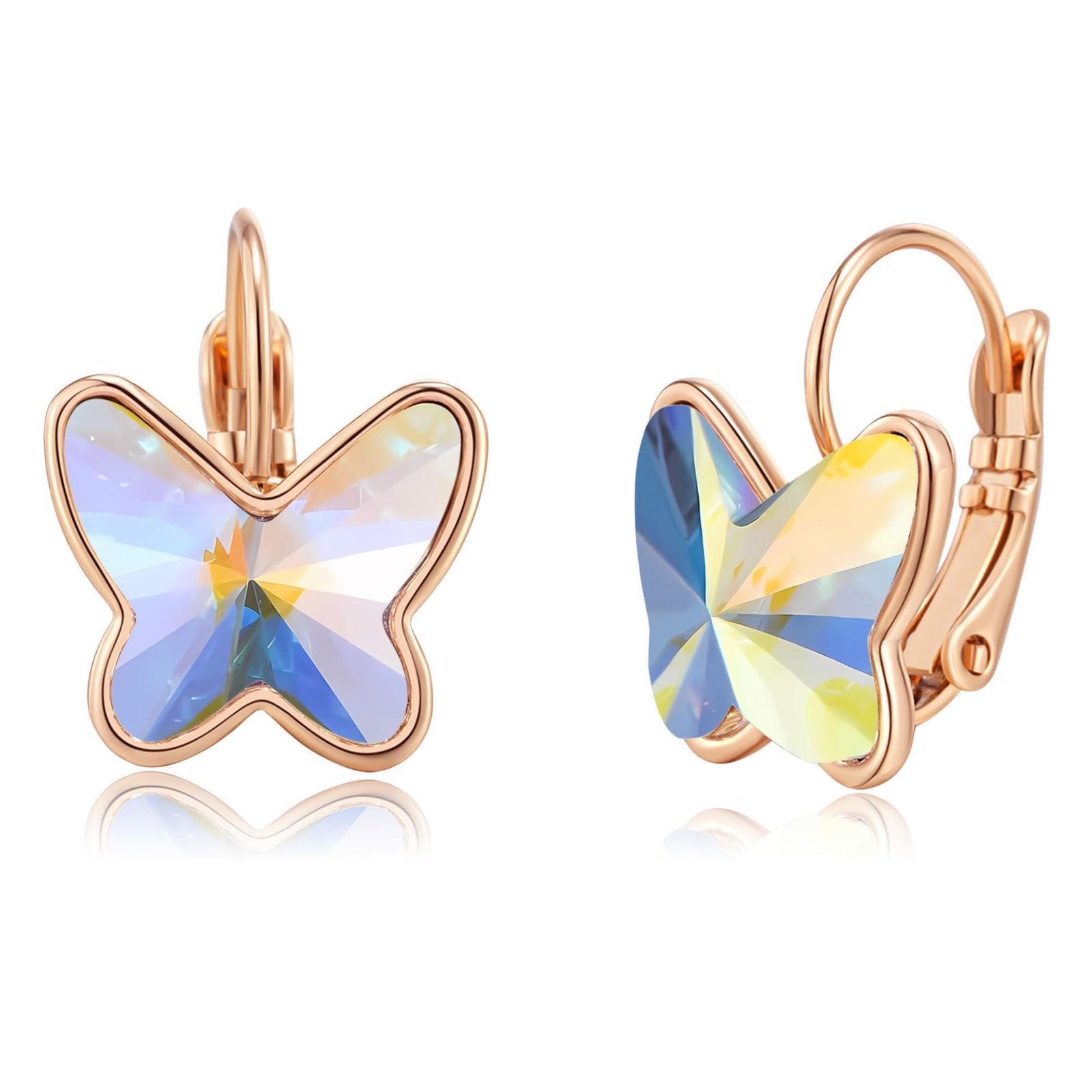 在庫処分】人気 バタフライ 蝶々 デザイン シンプル オーストリア