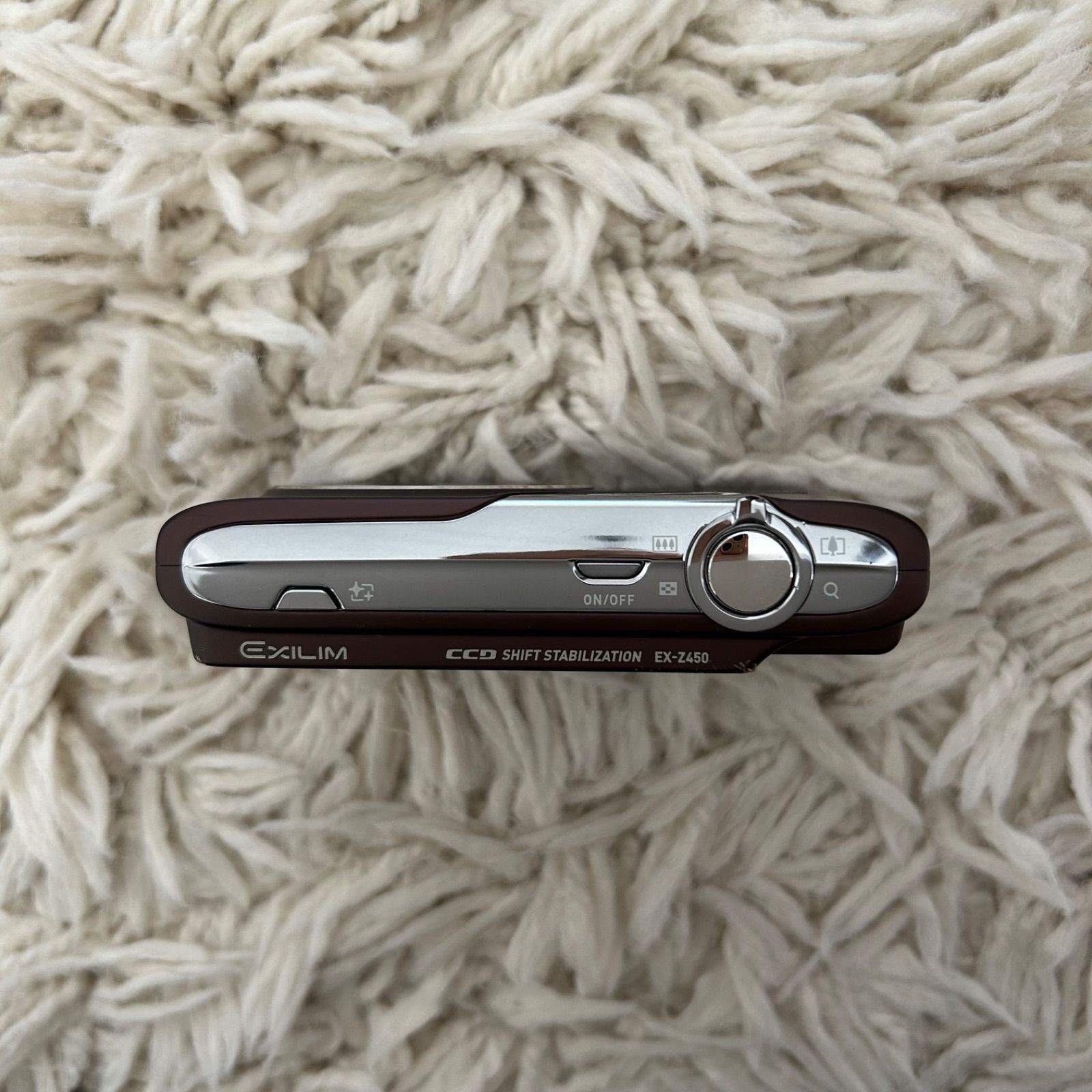 ✨美品✨】CASIO EXLIM EX-Z450 平成レトロ コンデジ ブラウン - メルカリ