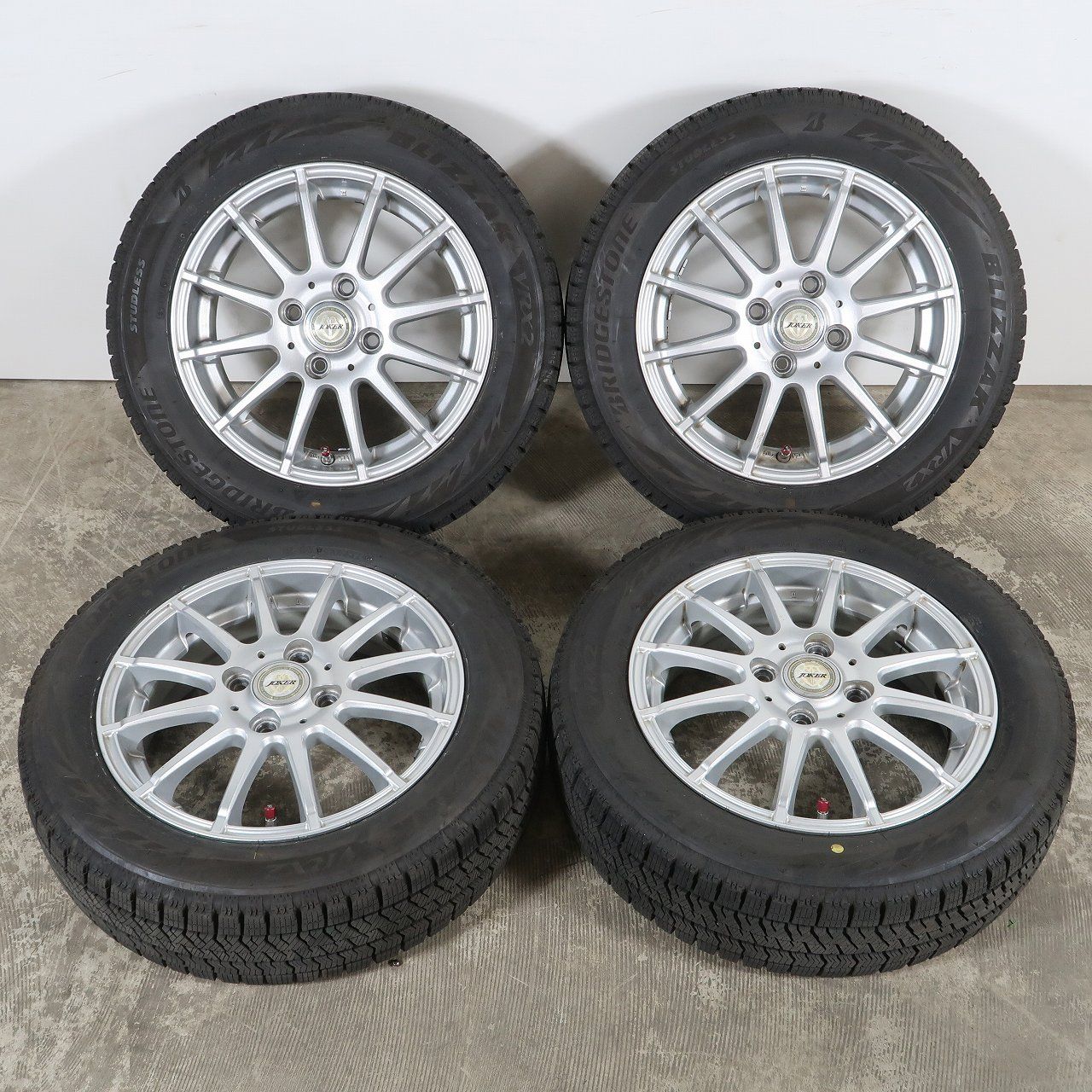 軽自動車に 4本 社外 14インチ スタッドレス ブリヂストン ブリザック