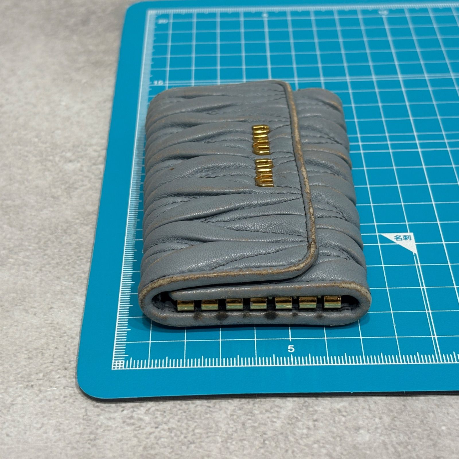 MIU MIU ミュウミュウ マテラッセ キーケース レザー 6連キーケース