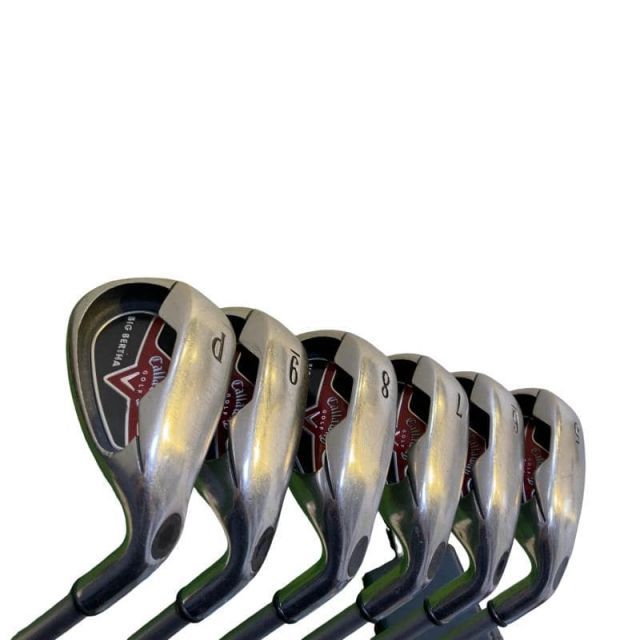 中古】 キャロウェイ BIG BERTHA IRONS(2006) 6S アイアンセット IR JV