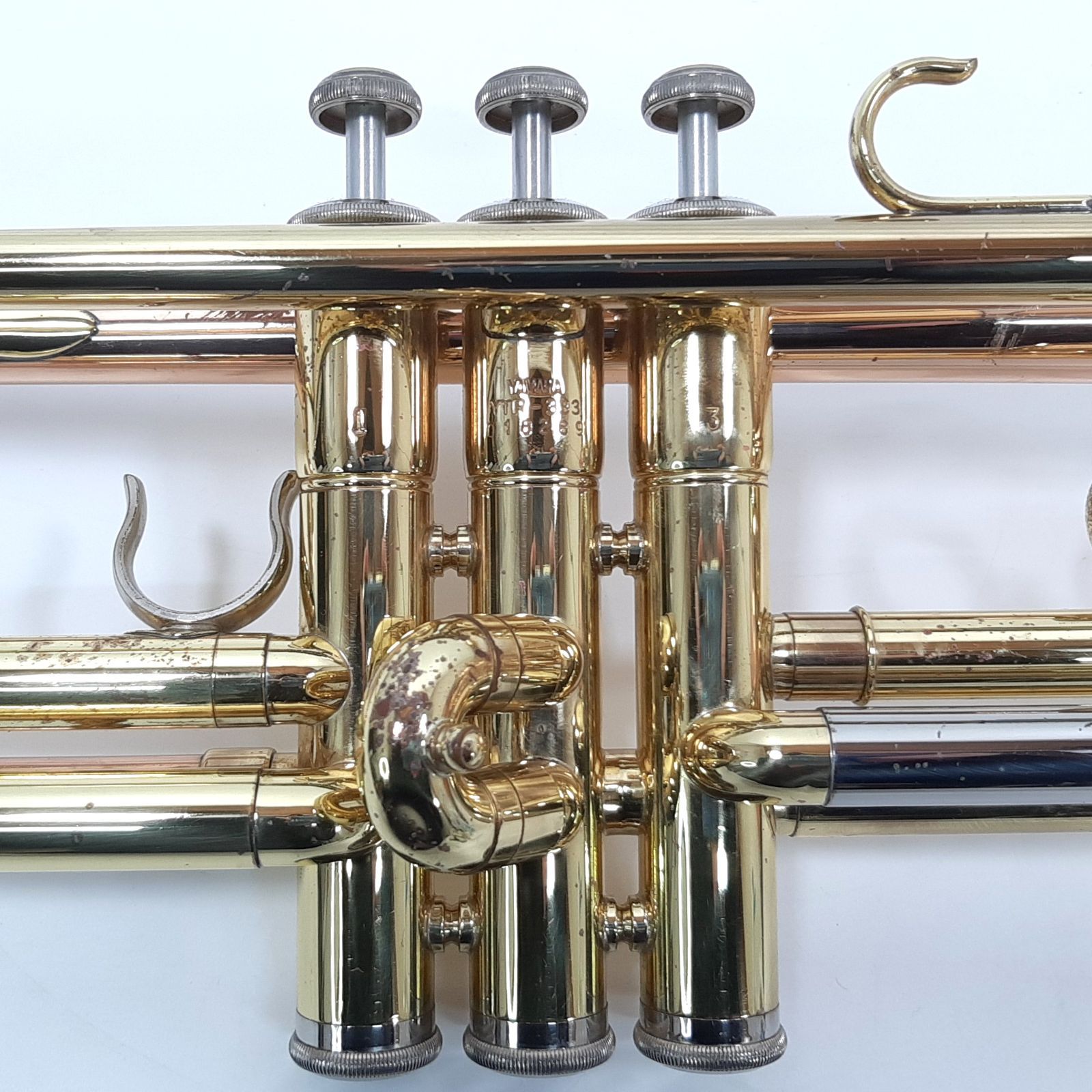 メンテナンス品】YAMAHA トランペット YTR-333 マウスピース・ハード
