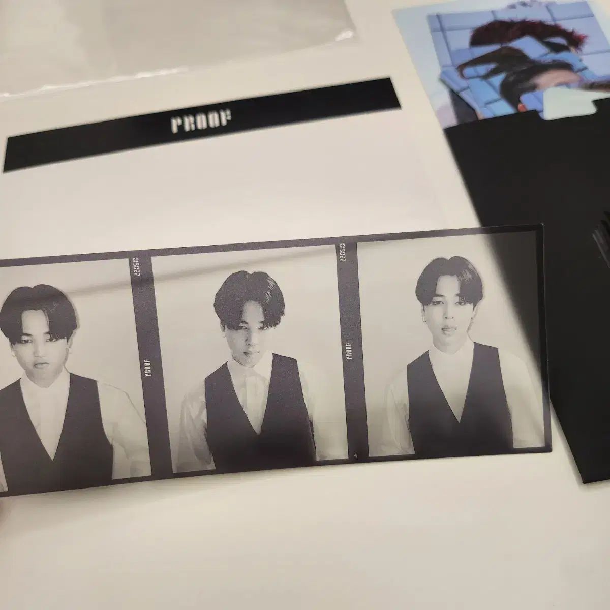 BTS Proof アルバム トレカ 特典 ジミン 3カット フィルムフォト