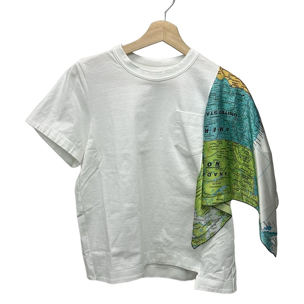 Sacai(サカイ) 半袖Tシャツ サイズ1 S レディース美品 - 20-04996 白