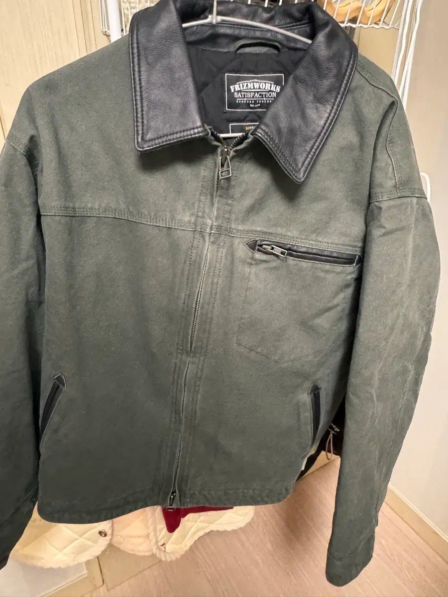 プリズム ウォーク ワークジャケット オリーブグリーン m | Jacket