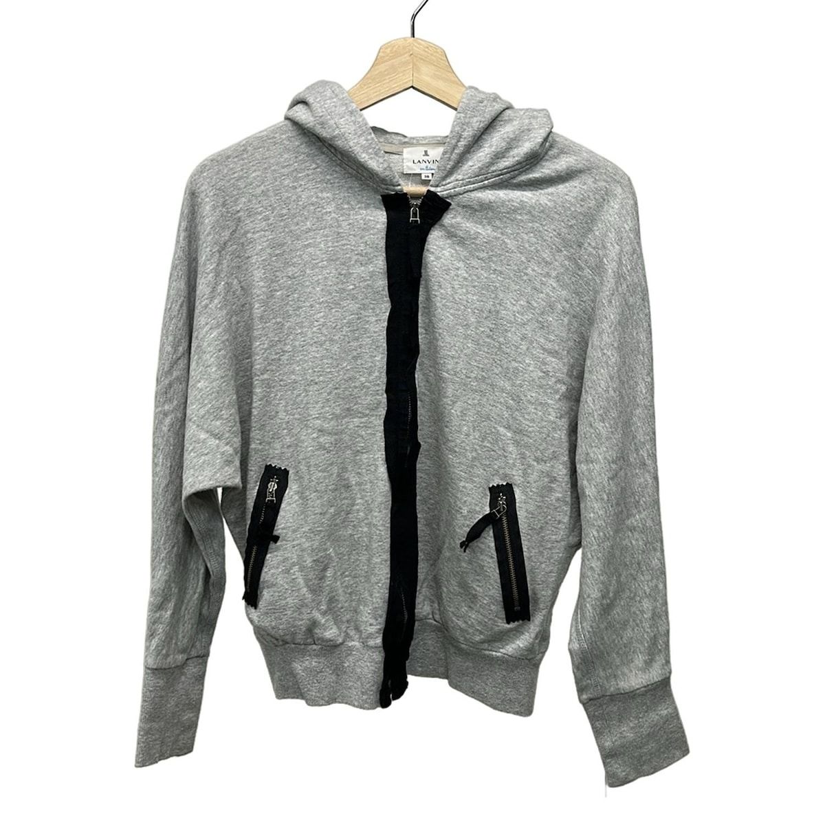 LANVIN en Bleu(ランバンオンブルー) パーカー サイズ38 M レディース