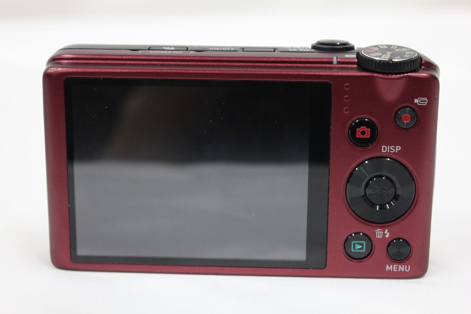 返品保証】 カシオ Casio EXILIM EX-ZR310 12.5x レッド バッテリー