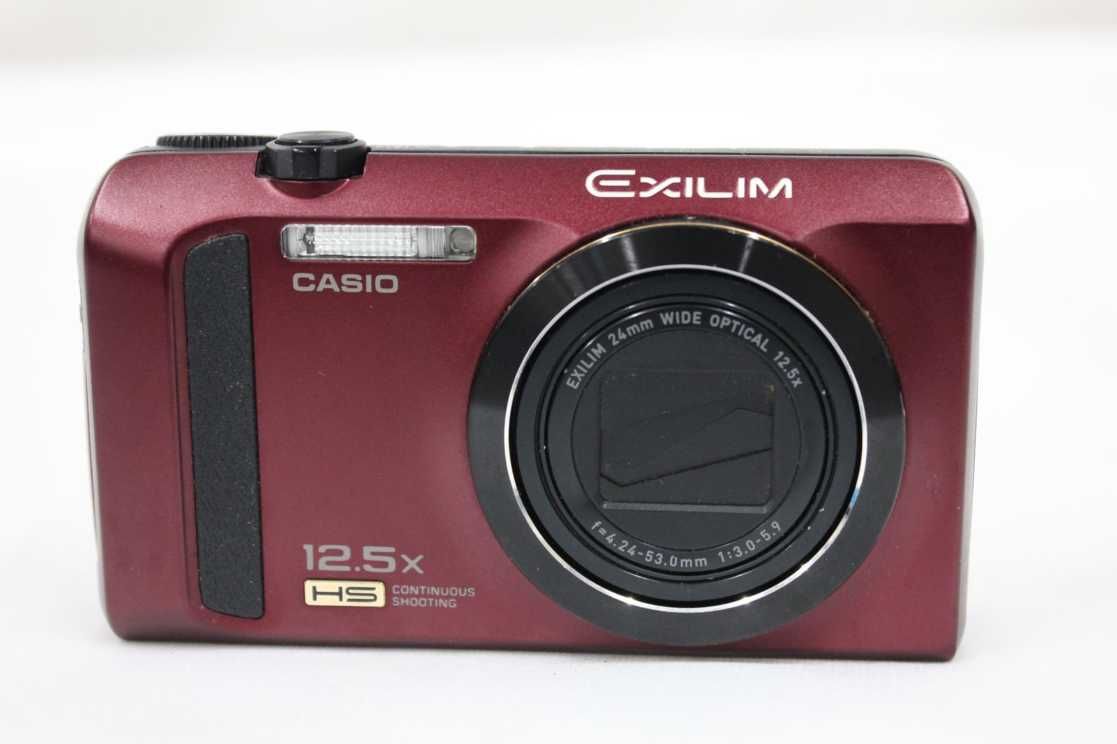 返品保証】 カシオ Casio EXILIM EX-ZR310 12.5x レッド バッテリー