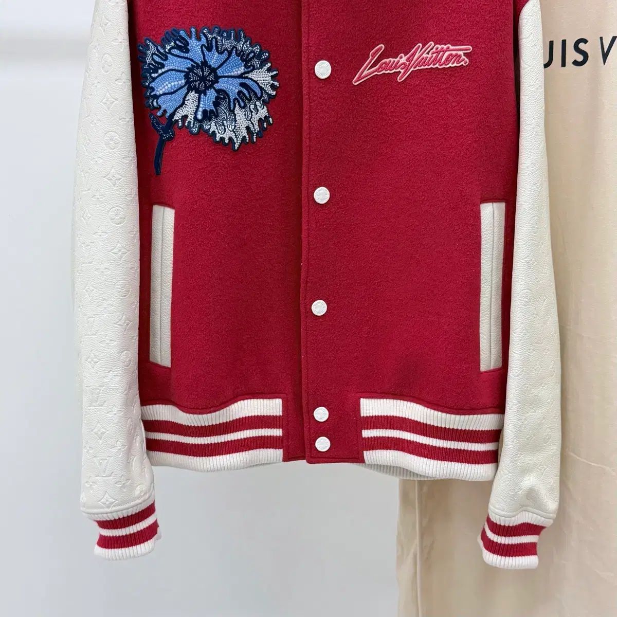 S+級/54 ルイヴィトン x 草間彌生 限定 ブルゾン スタジャン