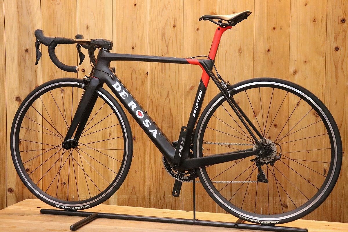 レース用 TNi フルカーボン プロトタイプ ロードバイク 52 アルテ 完成車 デローザ DE ROSA プロトス PROTOS 2017年モデル 52サイズ シマノ