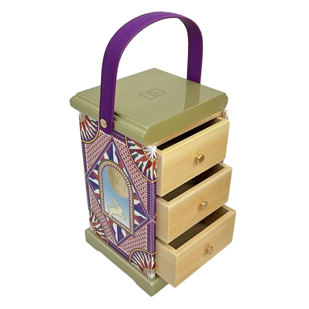 DOLCE&GABBANA(ドルチェアンドガッバーナ) 小物美品 - パープル×ピンク