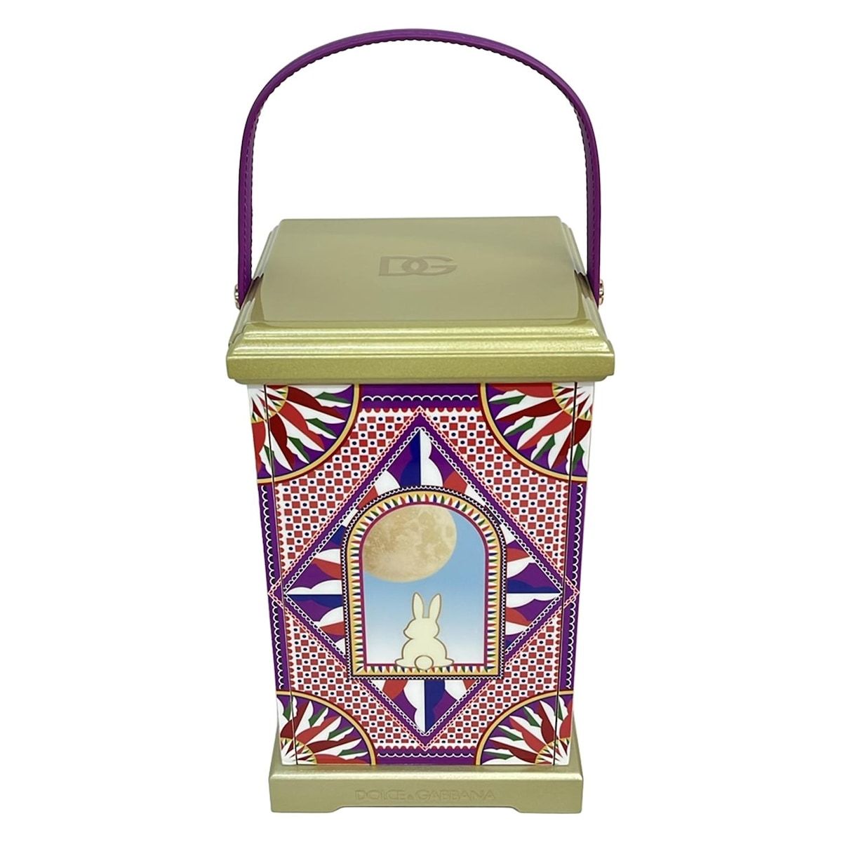 DOLCE&GABBANA(ドルチェアンドガッバーナ) 小物美品 - パープル×ピンク