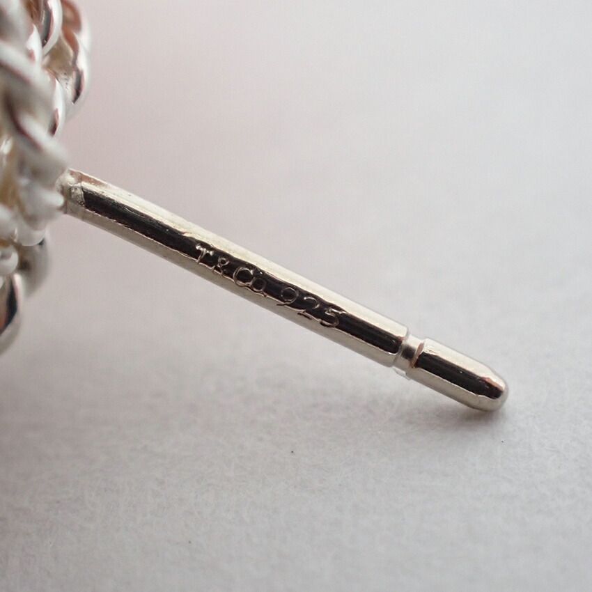 ティファニー 925 サマセットメッシュ ピアス//j165-4 - メルカリ