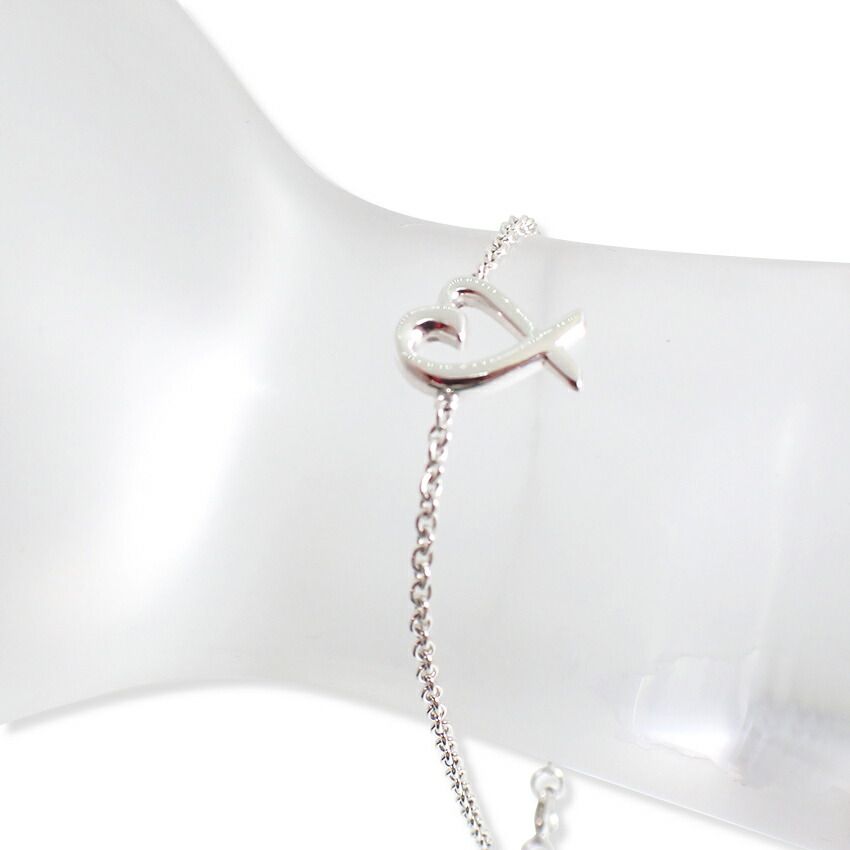 ティファニー 925 ラビングハート ブレスレット//j165-11 - メルカリ