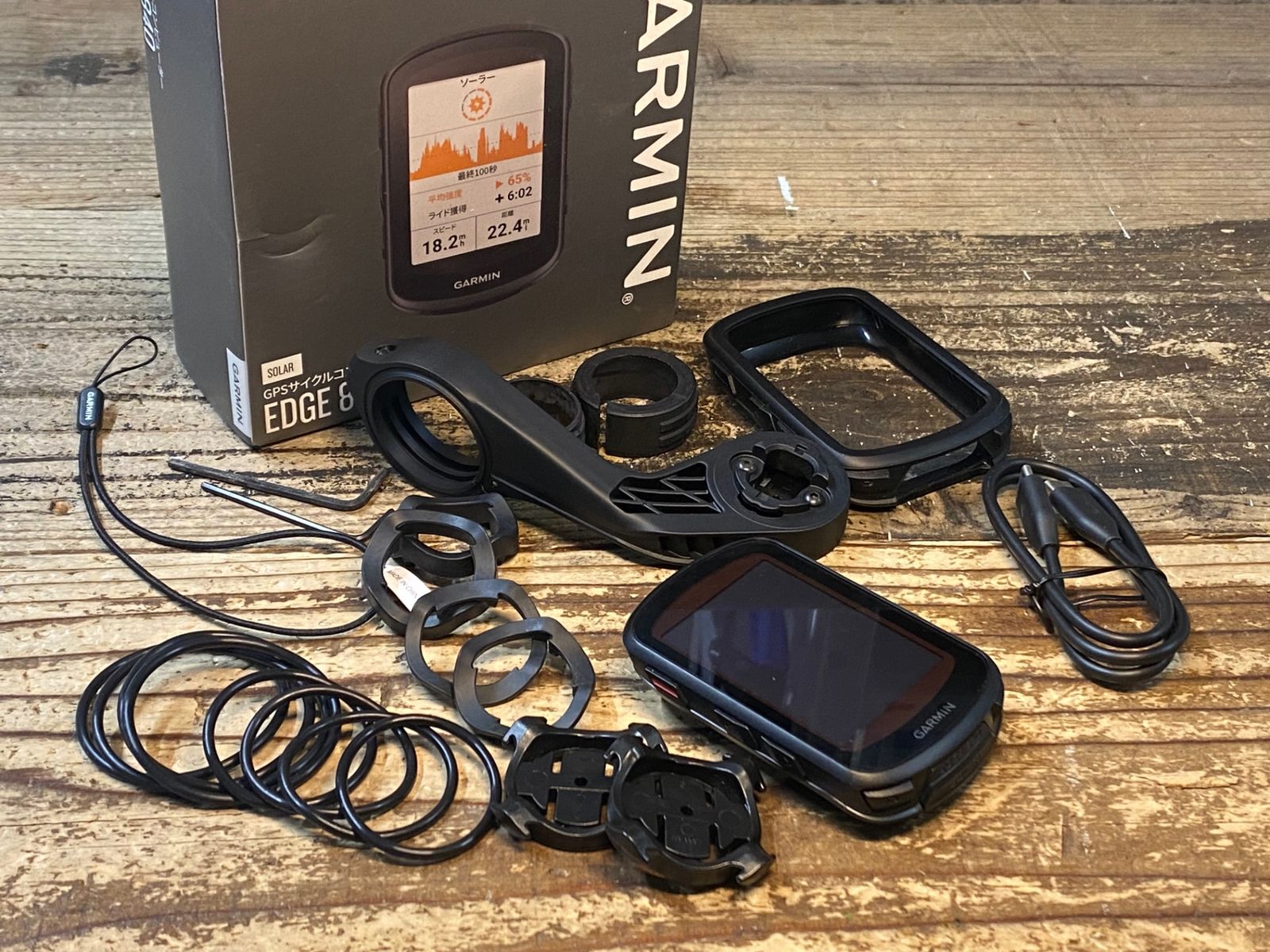 JW541 ガーミン GARMIN EDGE 840 SOLAR サイクルコンピューター 0 