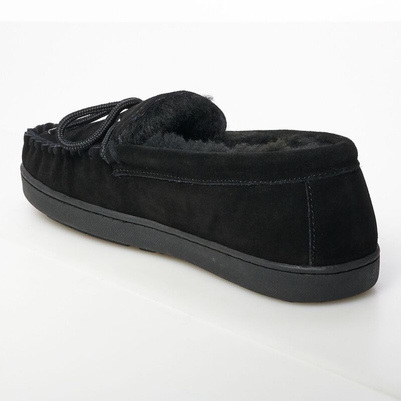 ベアパウ メンズ シューズ サンダル Bearpaw Moc II Menslippers Black ブラック