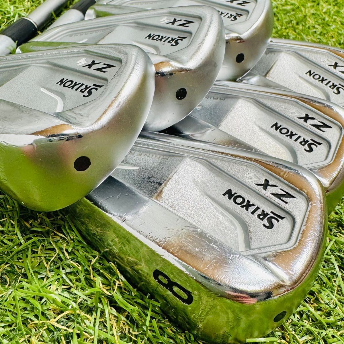 良品】初心者推奨 スリクソン ZX4 MkⅡ メンズアイアンセット 6本 S