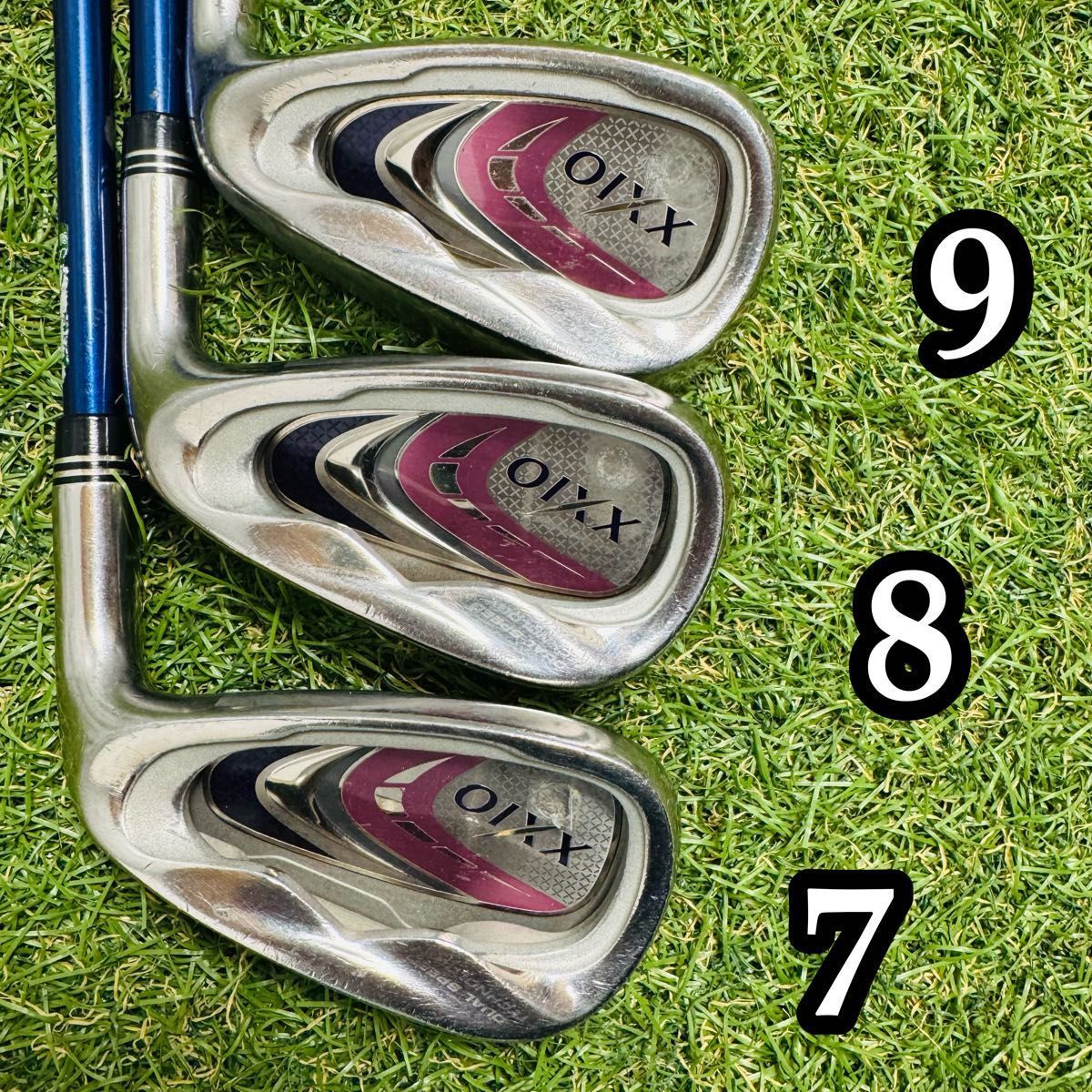 良品】初心者推奨 9代目ゼクシオ XXIO9 レディースアイアンセット 6本L