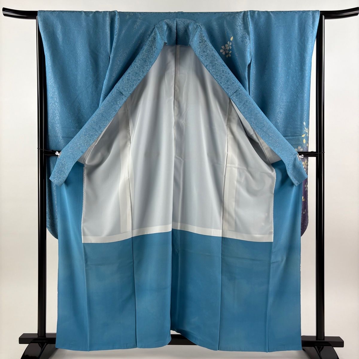 振袖 身丈161cm 裄丈66cm M 袷 袋帯フルセット 鈴乃屋 桜 桜の花びら