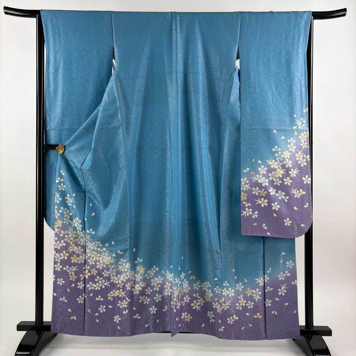 振袖 身丈161cm 裄丈66cm M 袷 袋帯フルセット 鈴乃屋 桜 桜の花びら