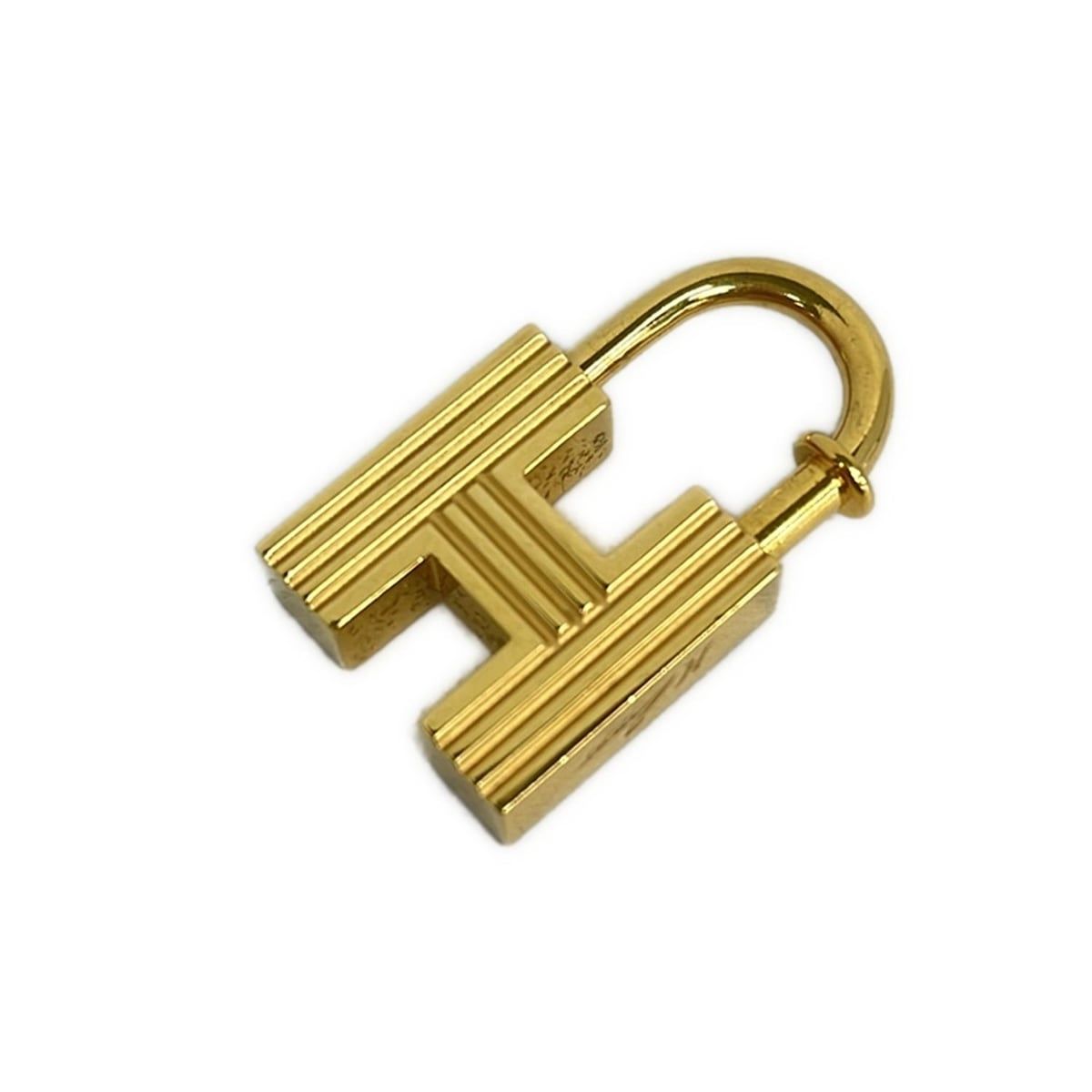 HERMES(エルメス) キーホルダー(チャーム) H2000 ゴールド カデナ/H