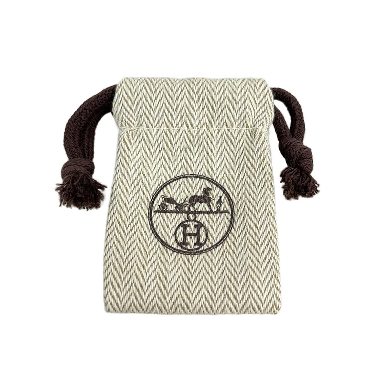 HERMES(エルメス) キーホルダー(チャーム) H2000 ゴールド カデナ/H