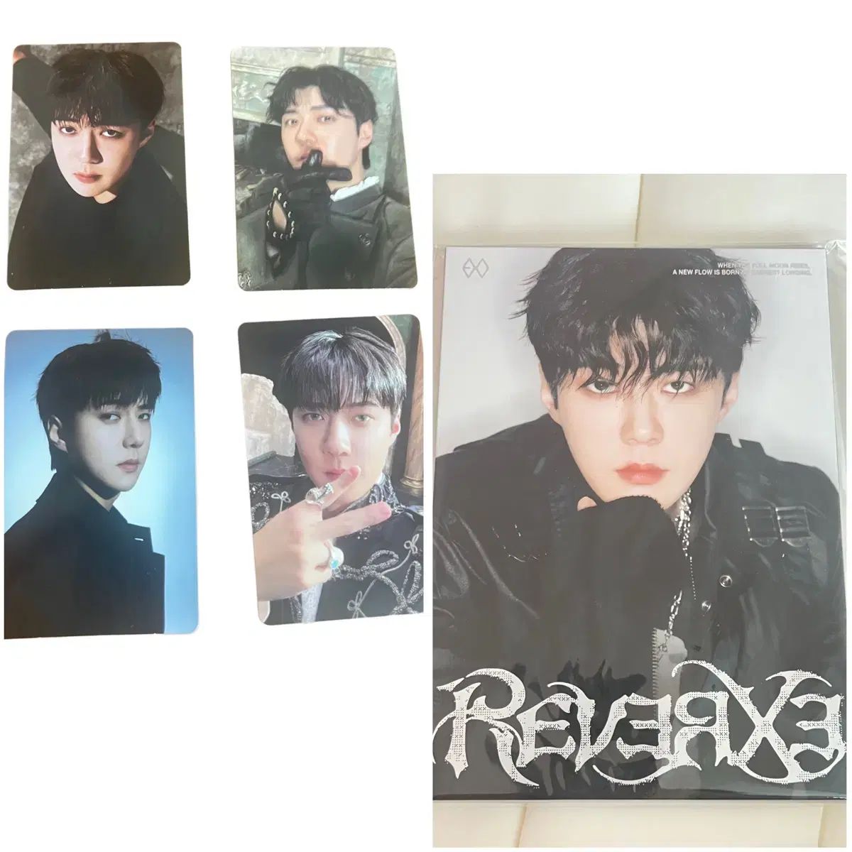 EXOポップアップ) フォトセット+トレカ A/B - セフン