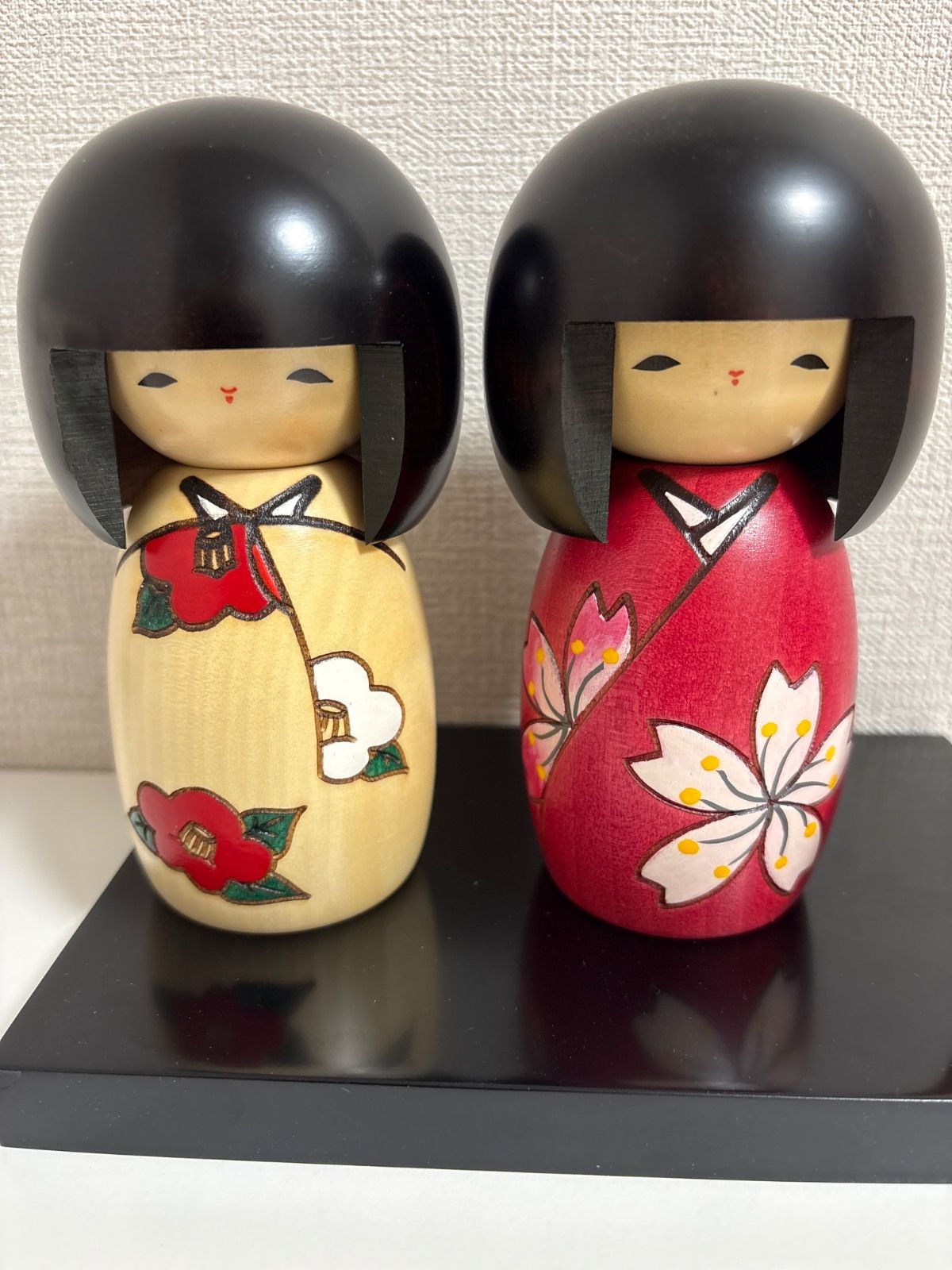 卯三郎 うざぶろうこけし 春の詩 花は桜 台付き - メルカリ